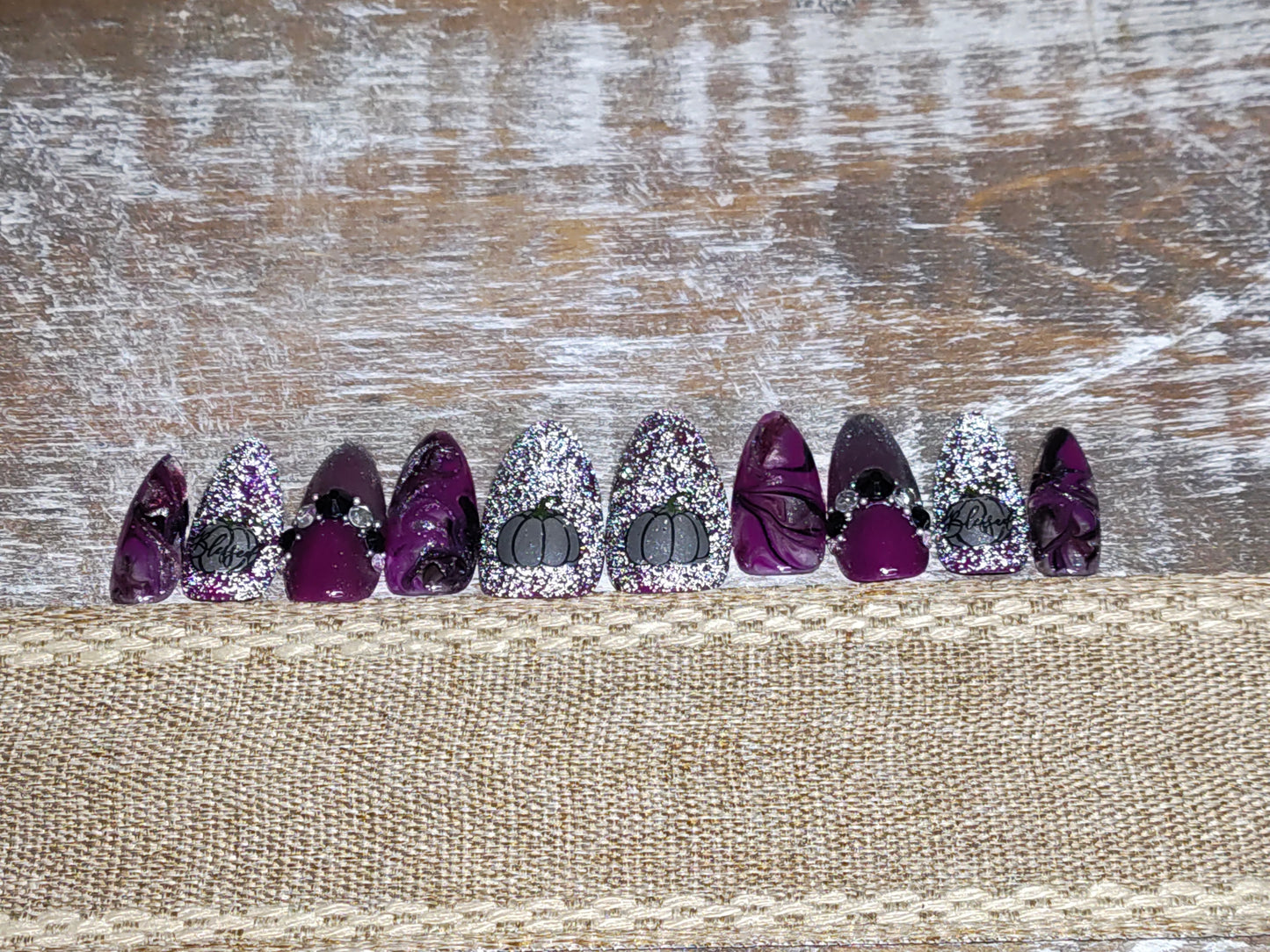 Pretty, Purpled, and Pumpkined