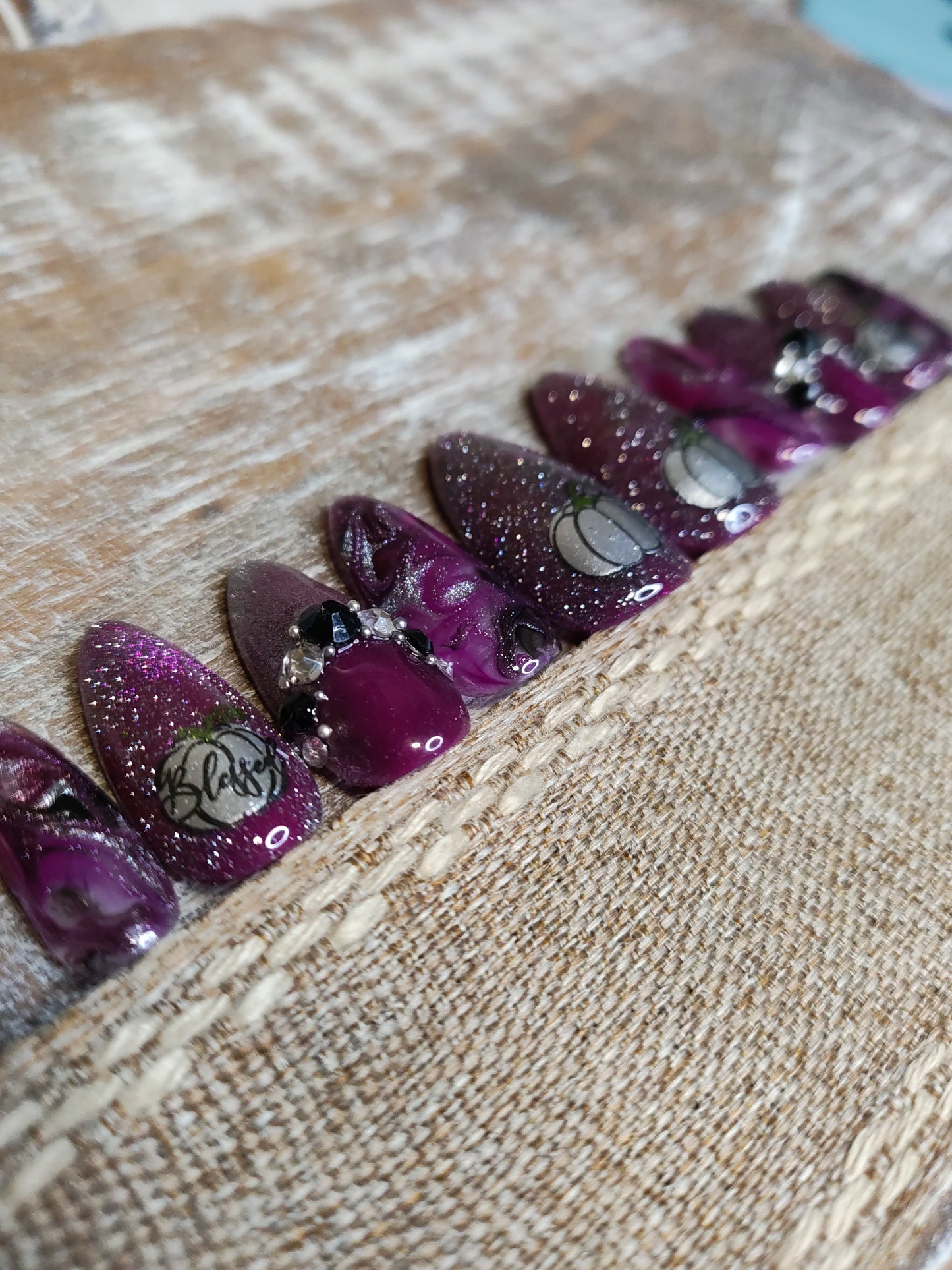 Pretty, Purpled, and Pumpkined
