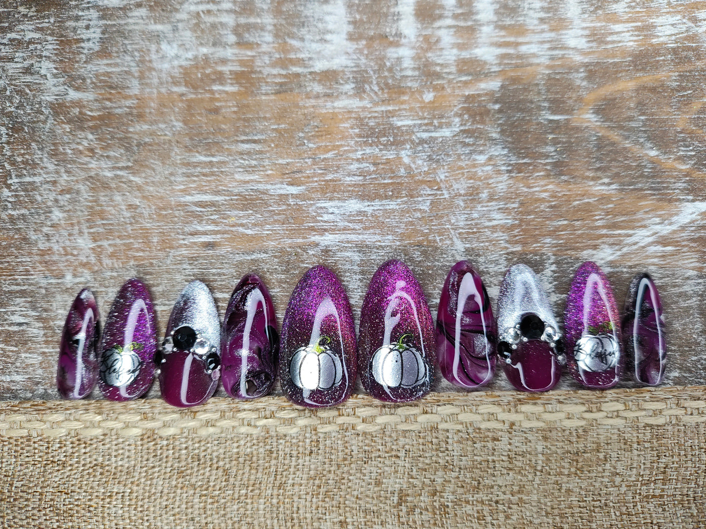 Pretty, Purpled, and Pumpkined