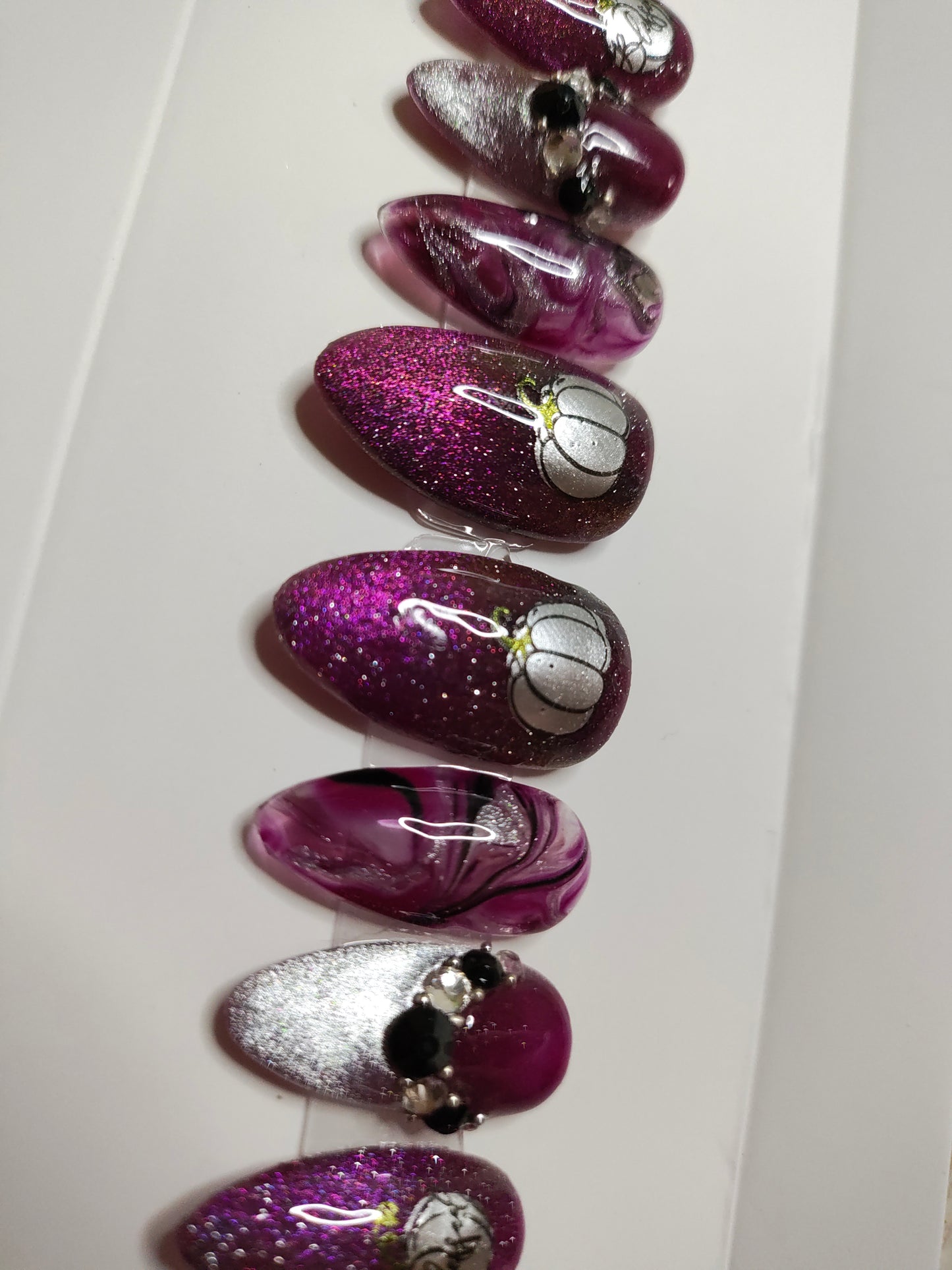Pretty, Purpled, and Pumpkined
