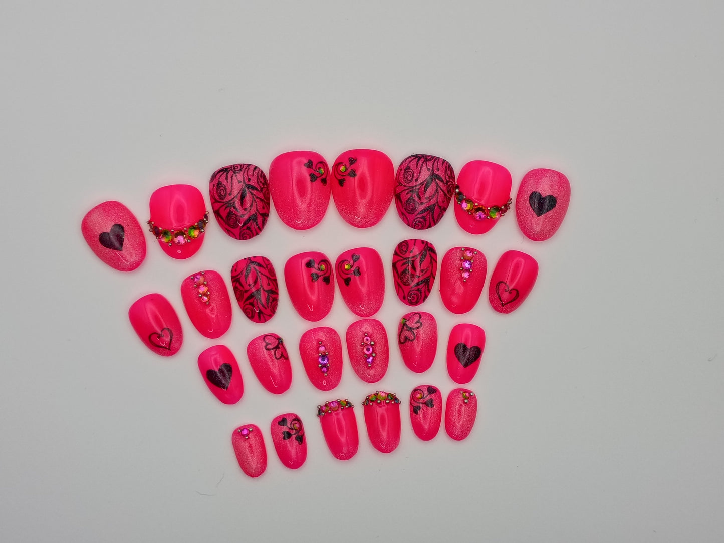 Pink Hearts for You