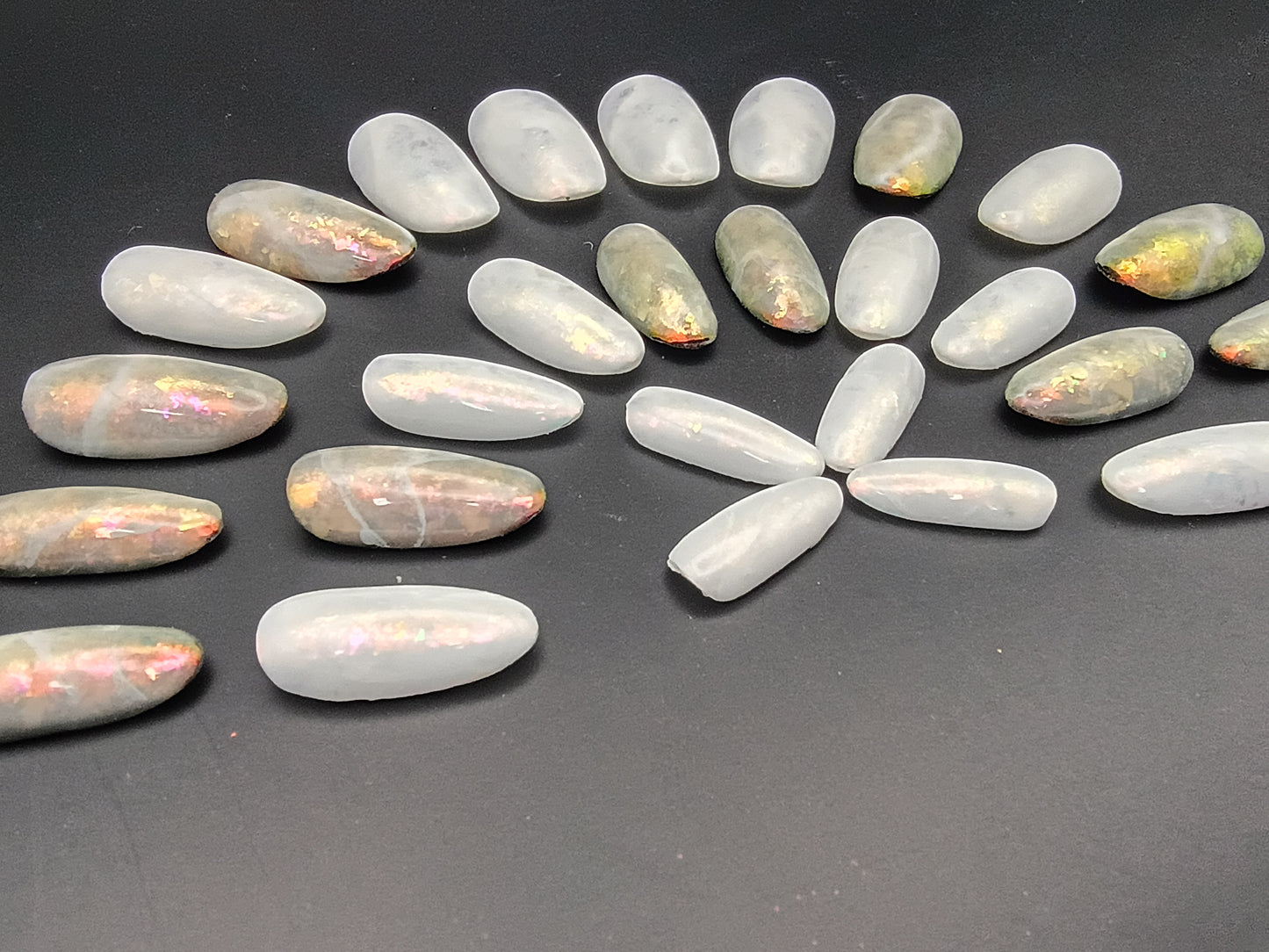 Sunshine and Snow Opals