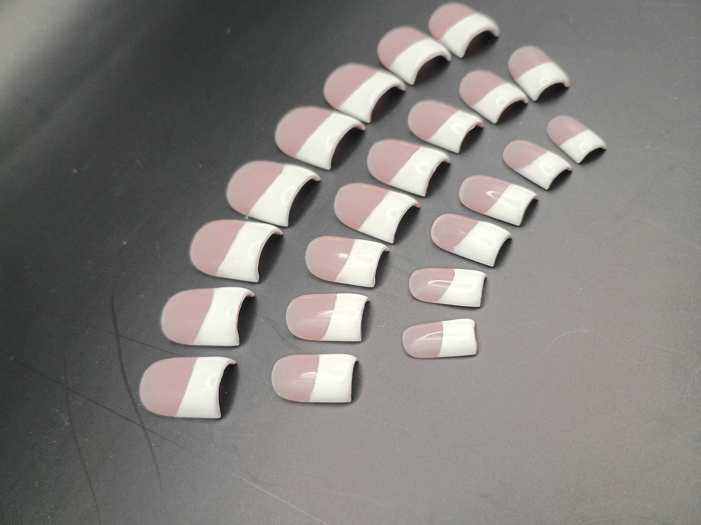 Pink and White French 2.0