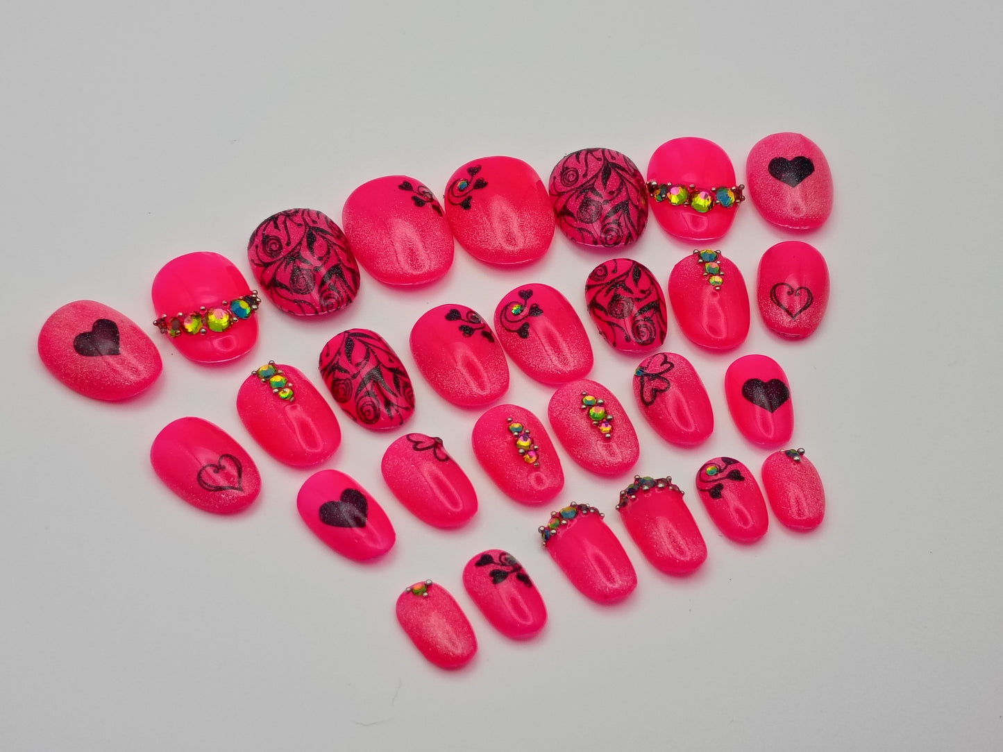 Pink Hearts for You