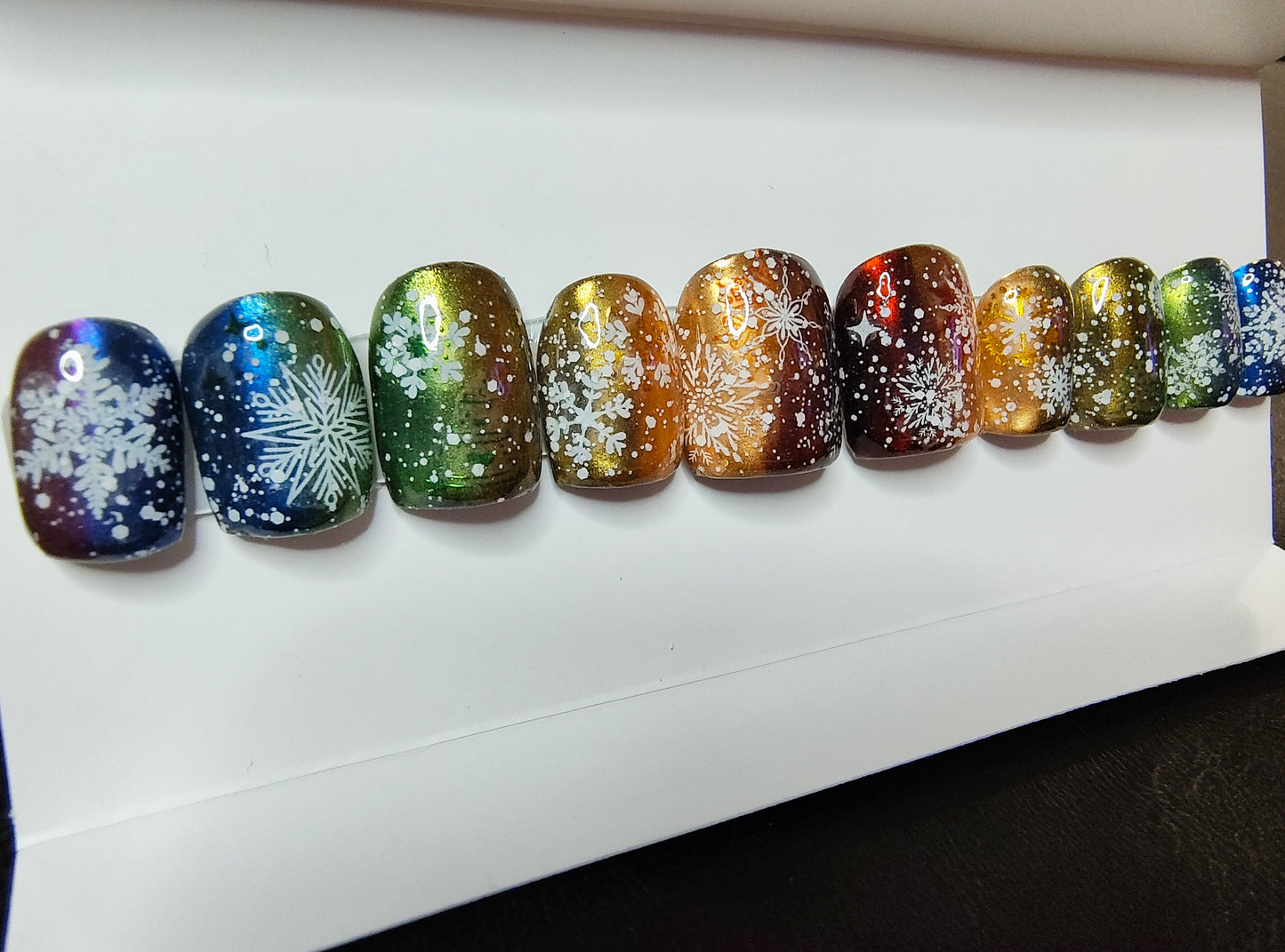 Snowflakes of the Rainbow