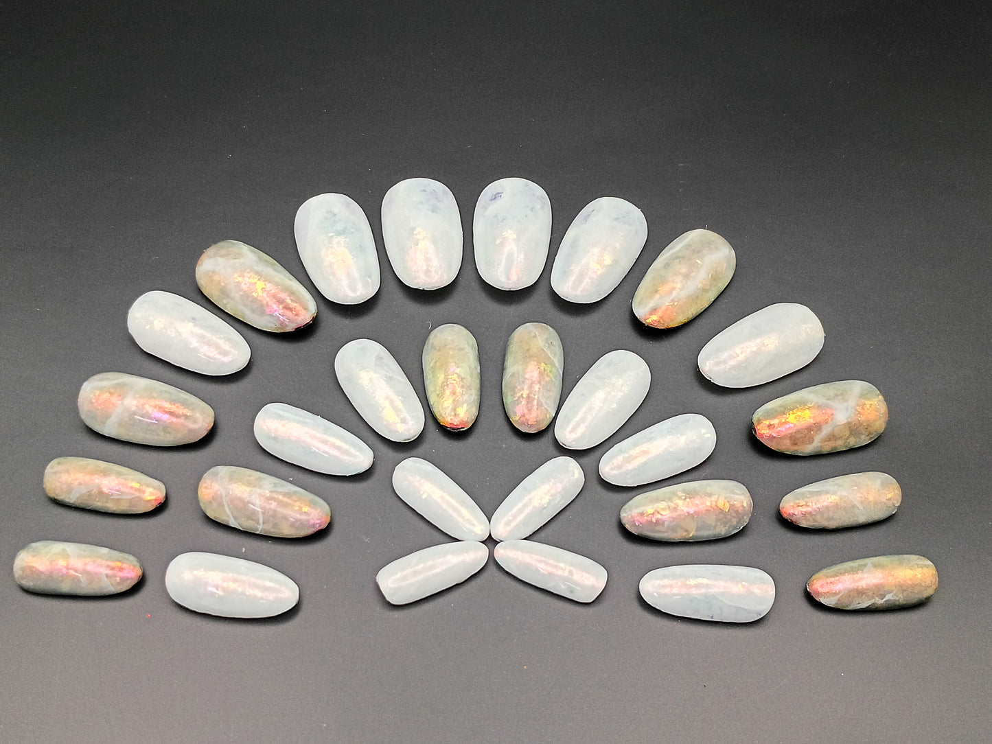 Sunshine and Snow Opals