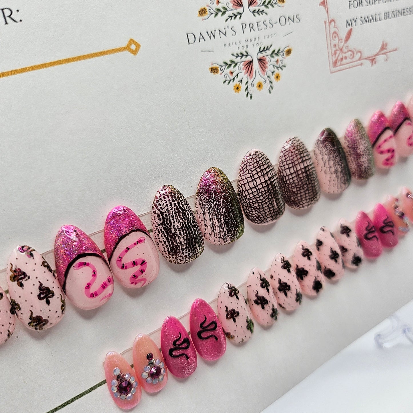 Snakes in Pink