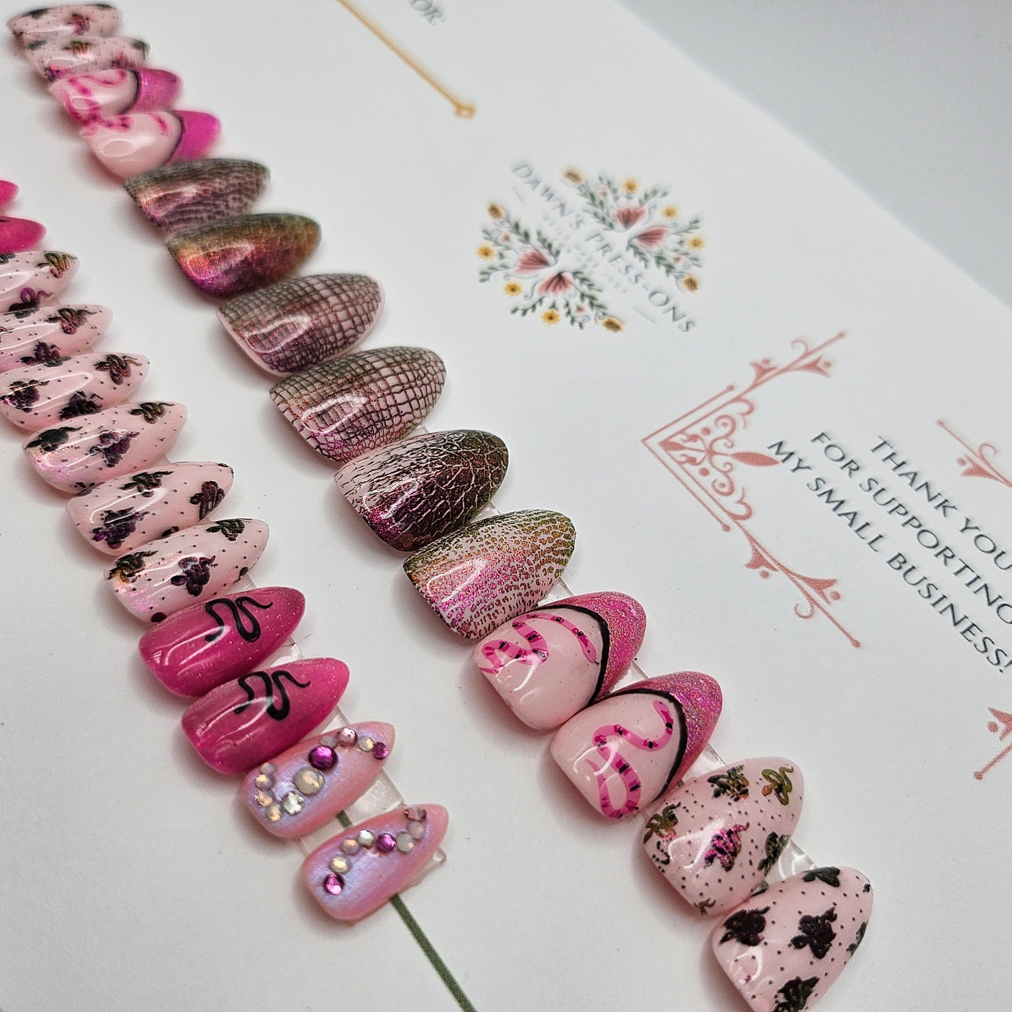 Snakes in Pink