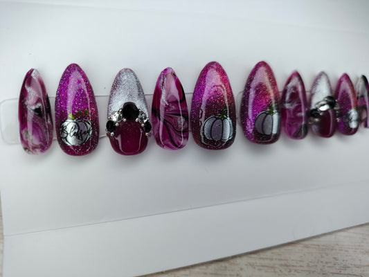 Pretty, Purpled, and Pumpkined