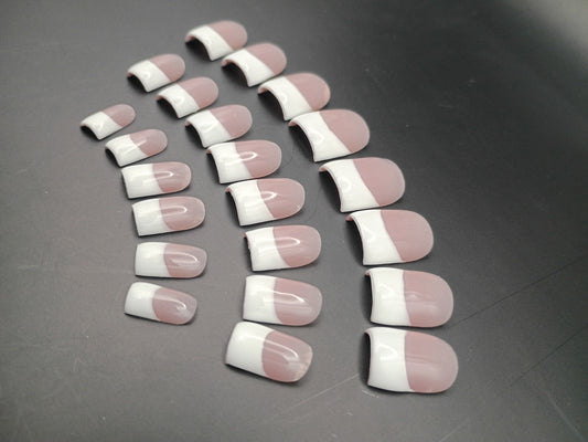 Pink and White French 2.0