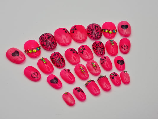 Pink Hearts for You